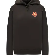 Худи Kenzo x Futura 2000 с цветочной аппликацией
