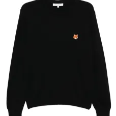 Джемпер с вышитым логотипом