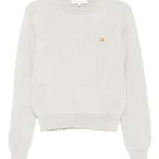 Джемпер с вышитым логотипом