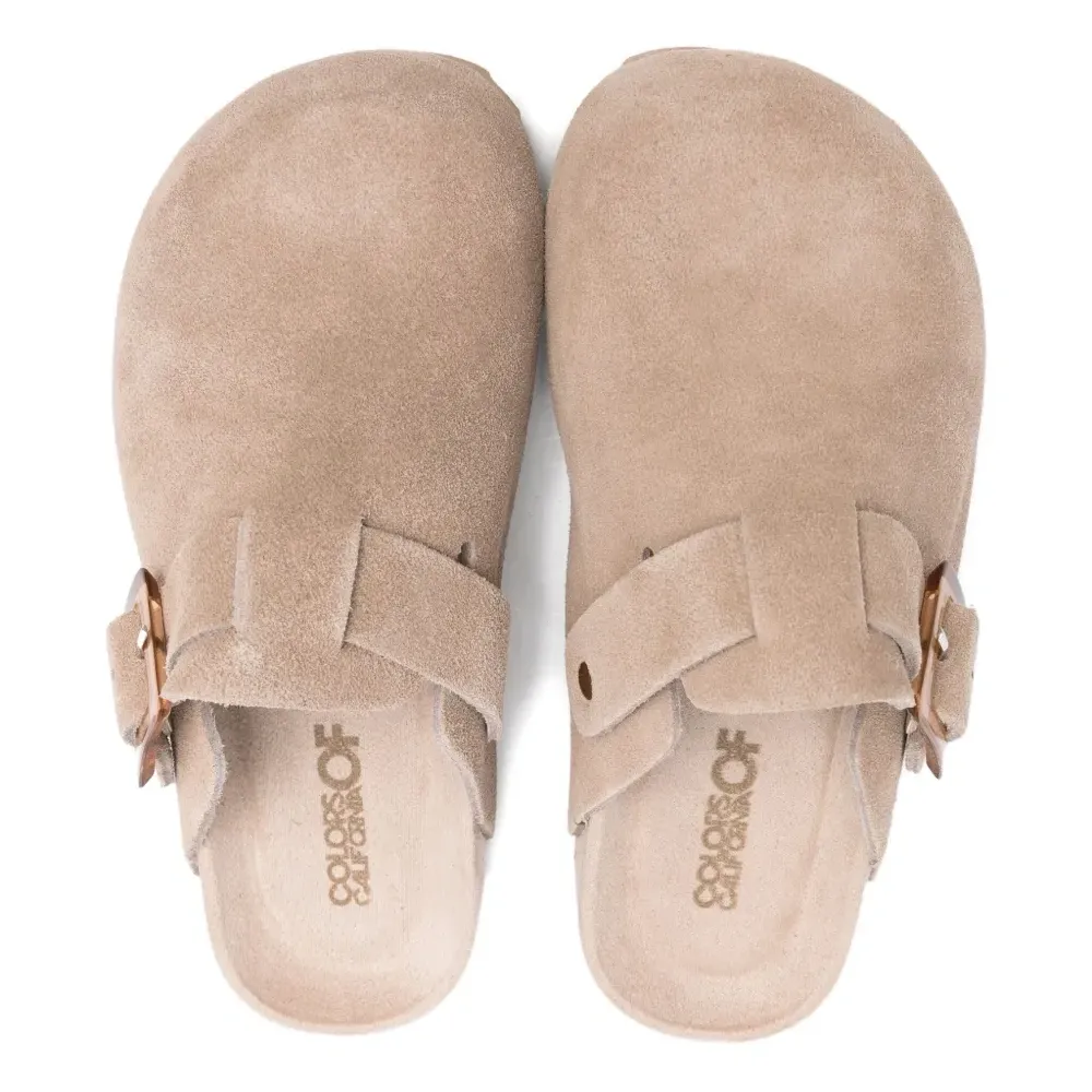 Слиперы с пряжкой