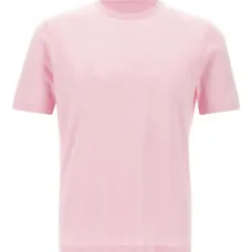 Футболка в рубчик с круглым вырезом Футболка в рубчик с круглым вырезом