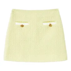 Твидовая юбка мини