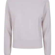 кашемировый свитер с круглым вырезом