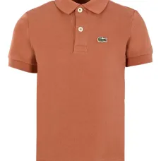 Рубашка поло с короткими рукавами и вышитым логотипом Рубашка поло с короткими рукавами и вышитым логотипом