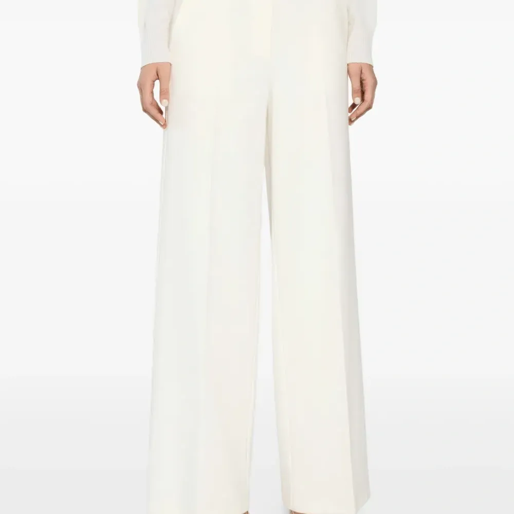 брюки с перекрестными вставками