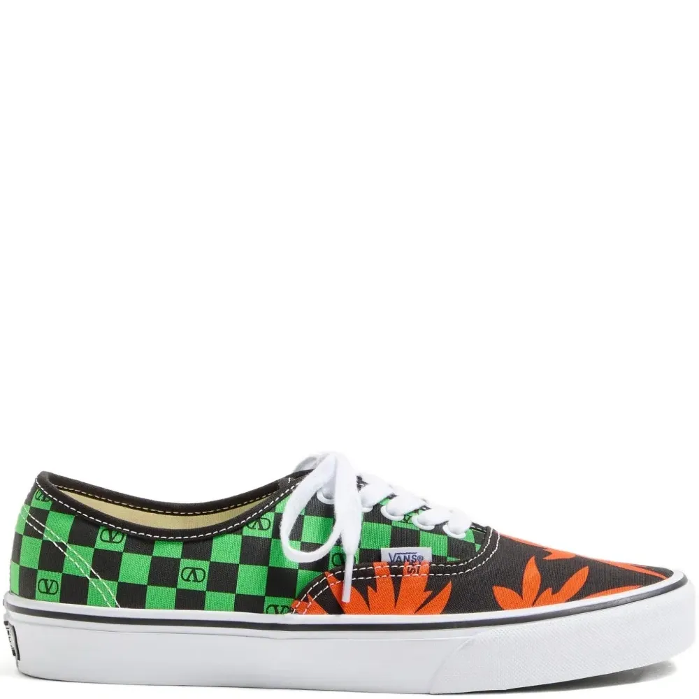 Кеды с принтом Checkerboard and Tropical Leaves из коллаборации с Vans VLogo