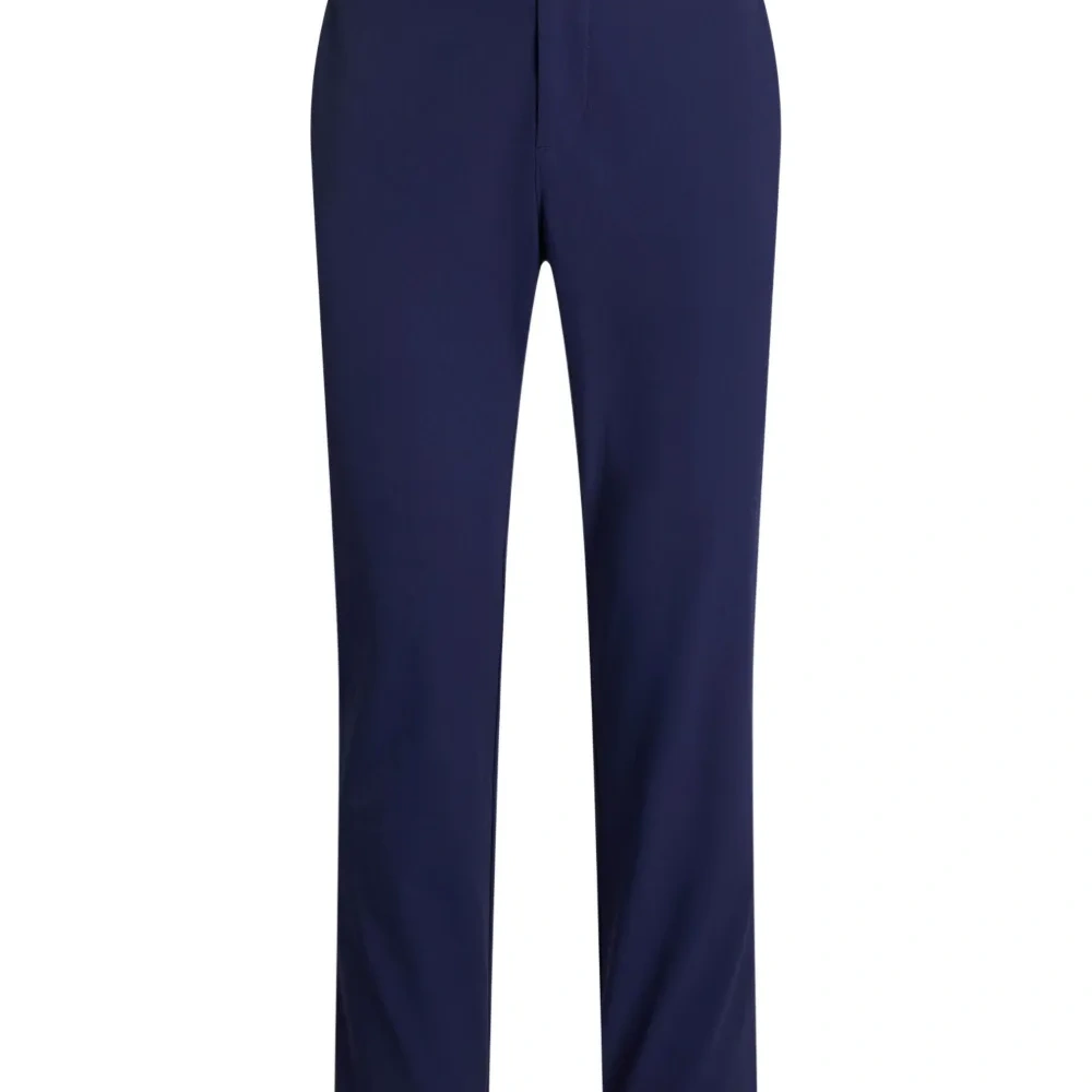 брюки с нашивкой-логотипом