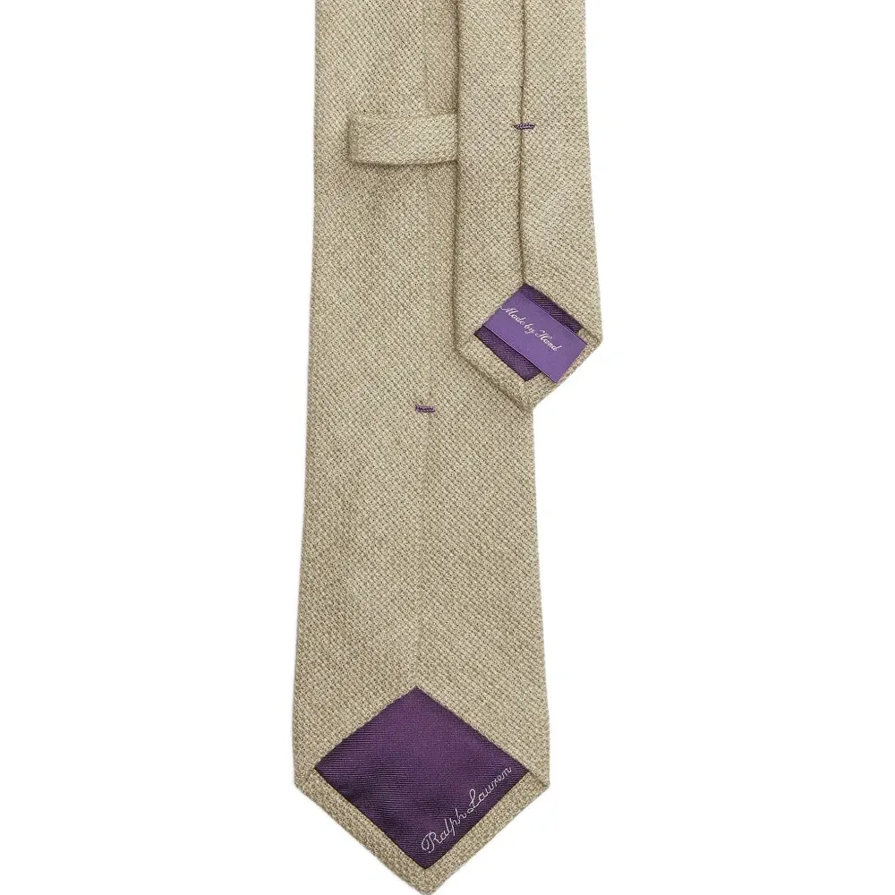 Галстук из ткани пике