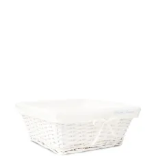 Большая плетеная корзина