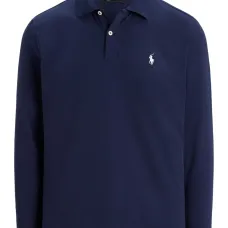 рубашка поло с длинными рукавами