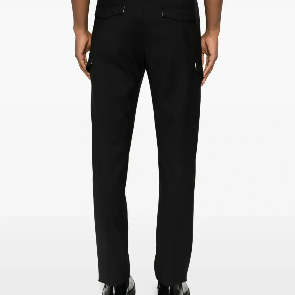 Брюки карго со складками