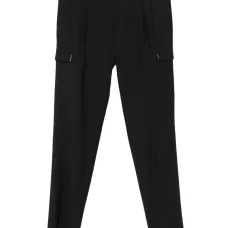 Брюки карго со складками