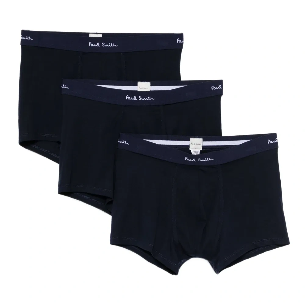 Комплект из трех боксеров с логотипом Комплект из трех боксеров с логотипом