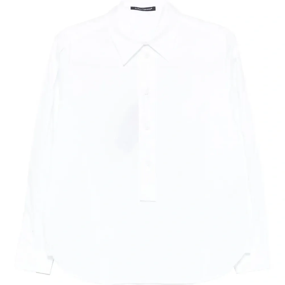 Блузка с длинными рукавами