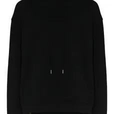 Хлопковое худи с длинными рукавами Хлопковое худи с длинными рукавами