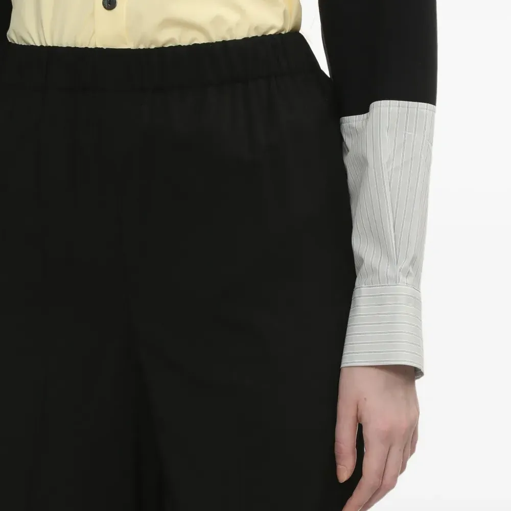 шерстяные шорты с эластичным поясом