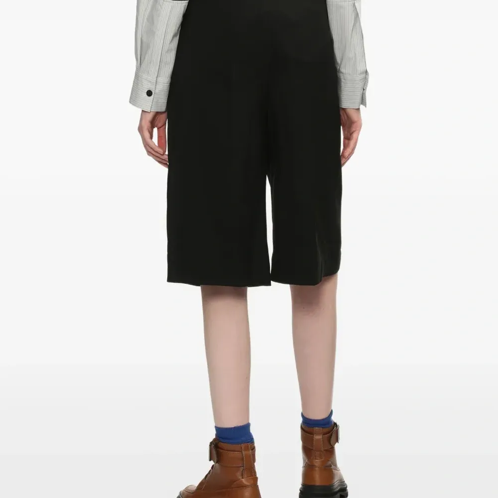 шерстяные шорты с эластичным поясом