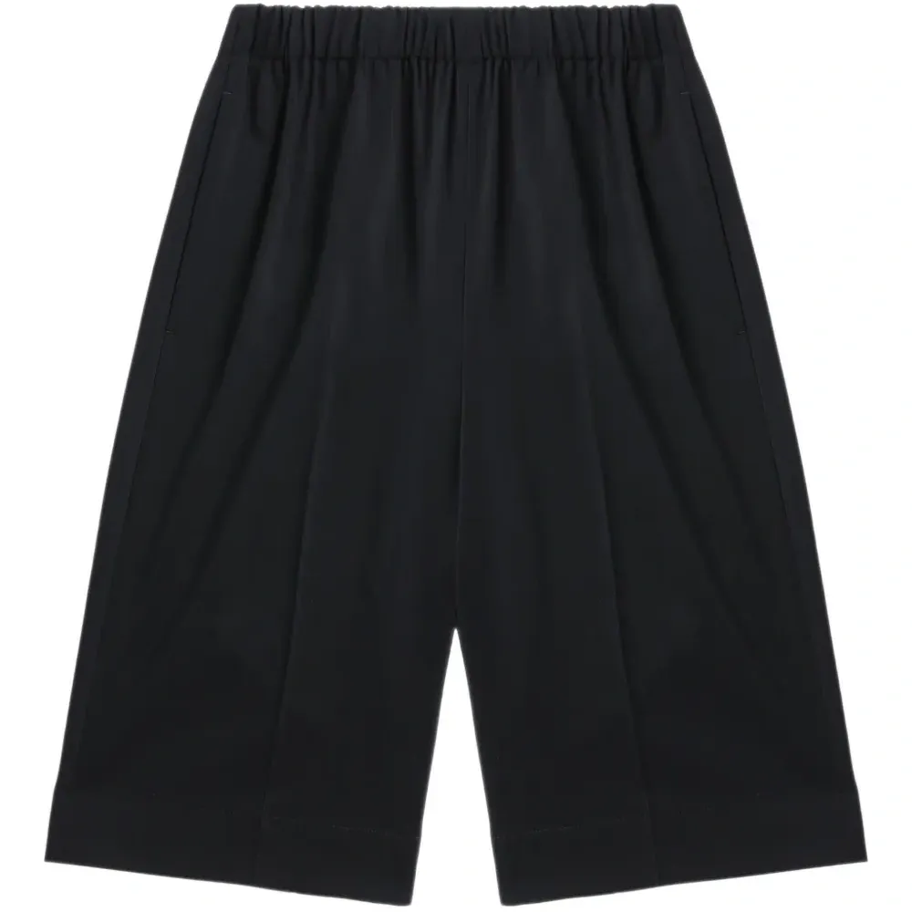 шерстяные шорты с эластичным поясом