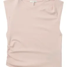 топ с рукавами кап