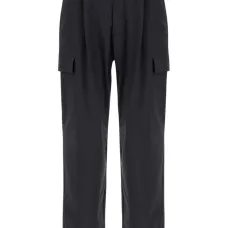 Брюки карго со складками