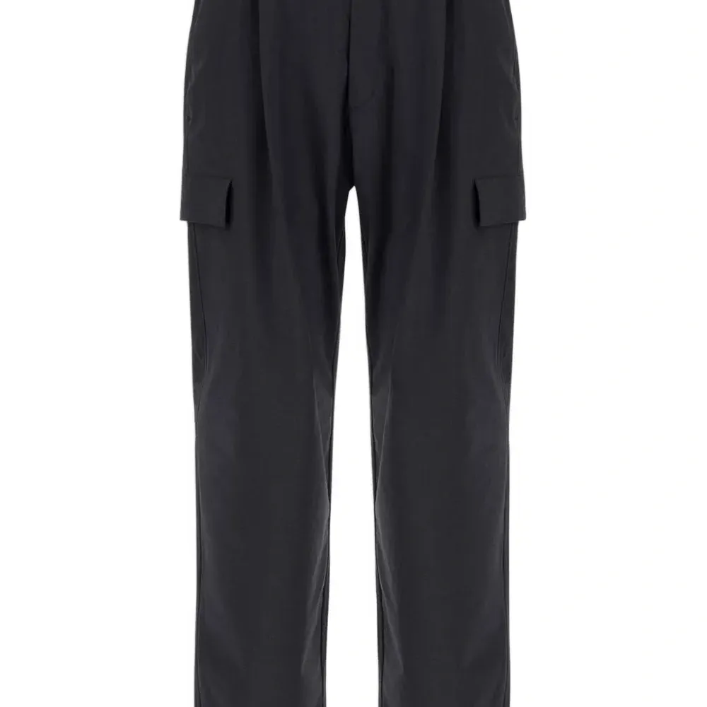 Брюки карго со складками