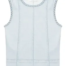 топ без рукавов