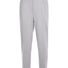 Зауженные брюки на кулиске