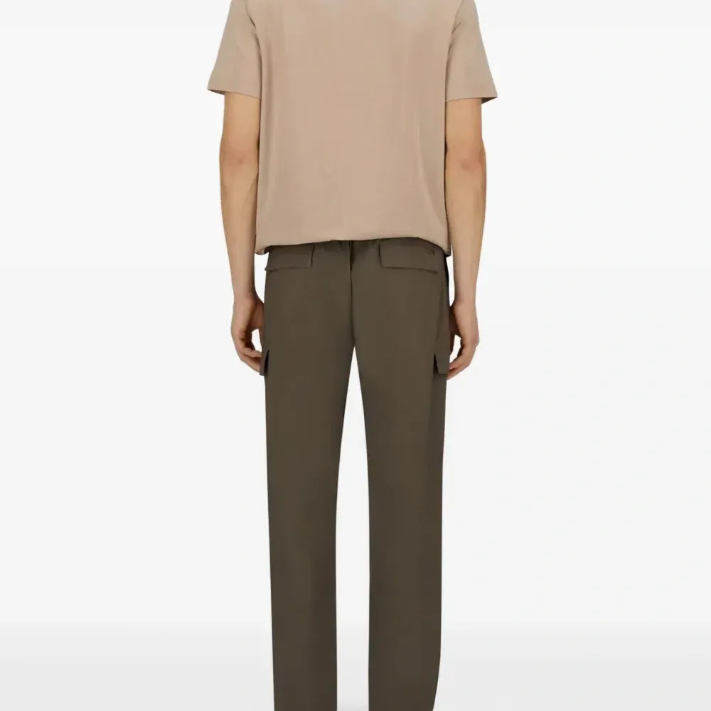 Брюки карго со складками