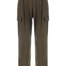 Брюки карго со складками