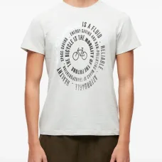 Футболка с велосипедным принтом