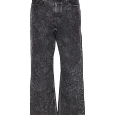 джинсы с мраморным эффектом