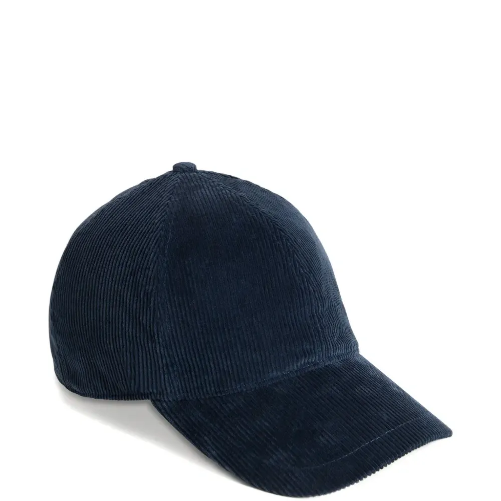 Вельветовая бейсболка