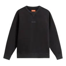 Толстовка с круглым вырезом и графичным принтом