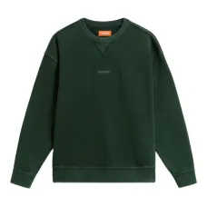 Толстовка с круглым вырезом и графичным принтом