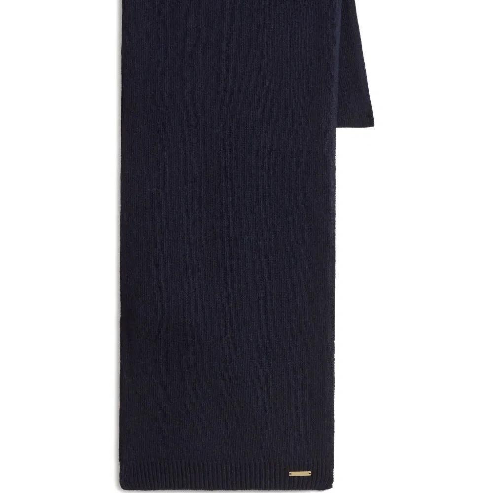 Комплект шапка-бини и шарф из шерстяной смеси