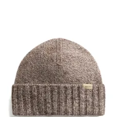 Шапка бини с отделкой в рубчик Шапка бини с отделкой в рубчик