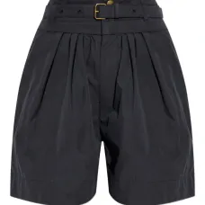 Шорты Danica с поясом и складками