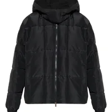 Пуховик с логотипом