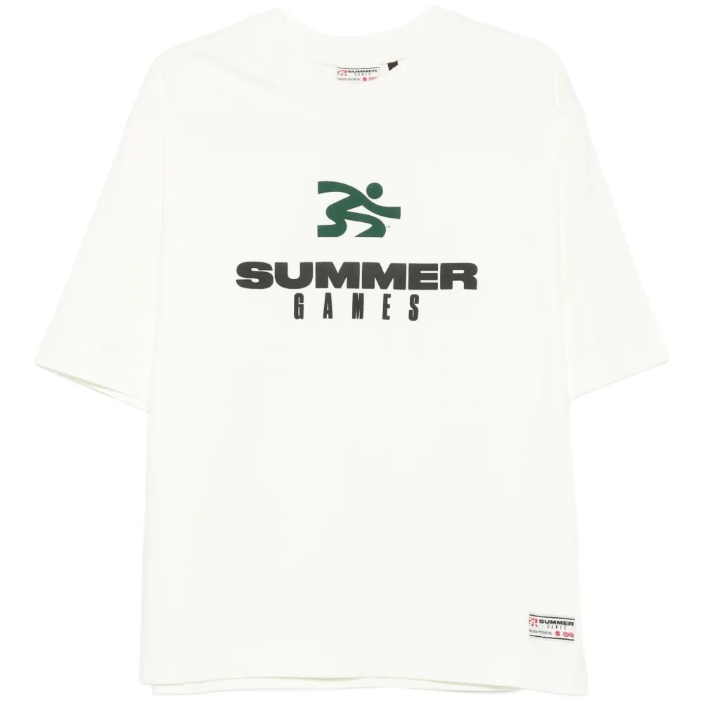 Футболка из органического хлопка с графичным принтом