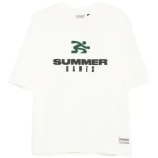 Футболка из органического хлопка с графичным принтом