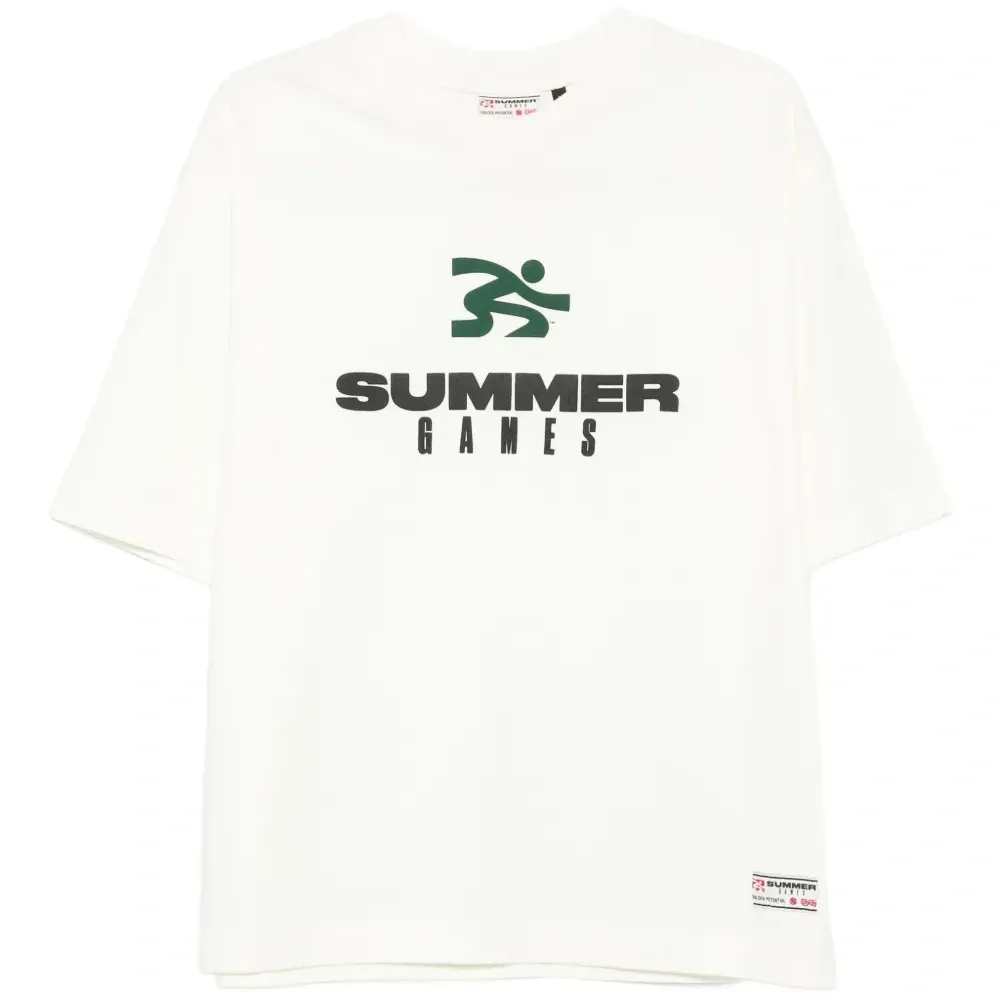 Футболка из органического хлопка с графичным принтом