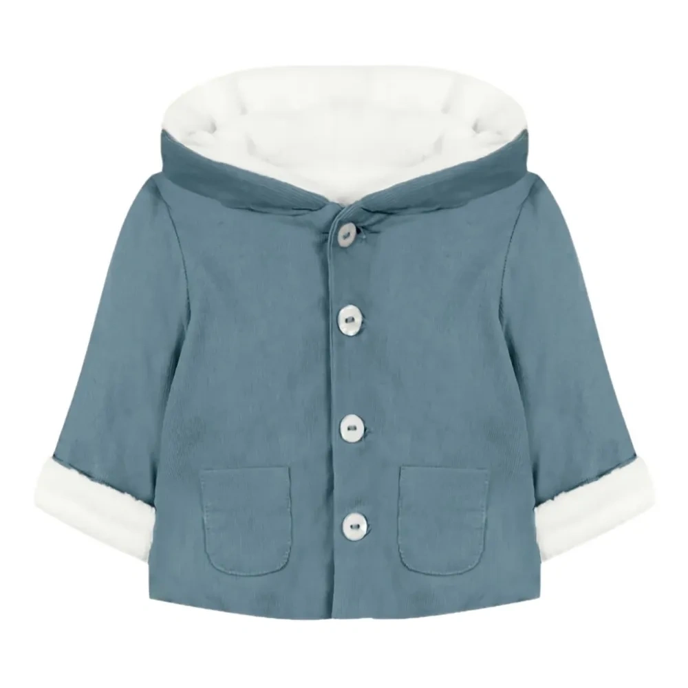 Куртка с капюшоном и помпоном