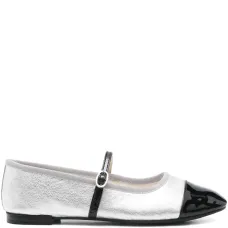 Балетки с ремешком на щиколотке