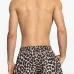 плавки-шорты с кулиской и леопардовым принтом