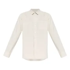 Фактурная рубашка с нагрудным карманом