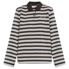 полосатая рубашка поло Sandover с длинными рукавами