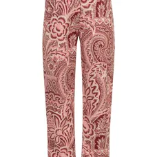 Джинсы с принтом пейсли