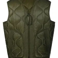 Стеганый жилет на молнии