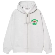 худи на молнии с принтом Pronto Subito