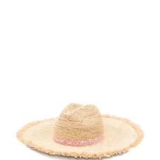 Соломенная сумка-тоут с бахромой